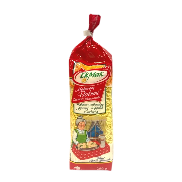 Локшина яєчна EkMak з куркумою babuni ekmak 250г - 1