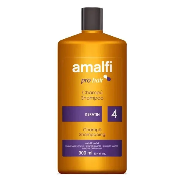 Профeсійний шампунь Amalfi з кератином 900мл - 1