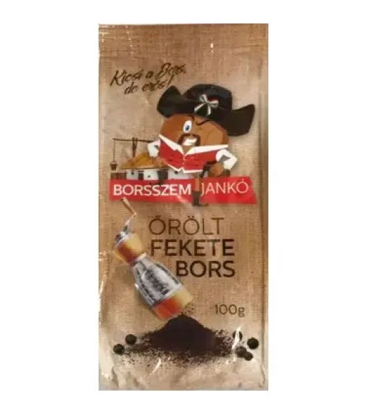 Перець чорний мелений Alfoldi Janko Fekete Bors Borsszem 100г - 1
