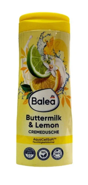 Гель для душу Balea buttermilk & lemon 300мл - 1