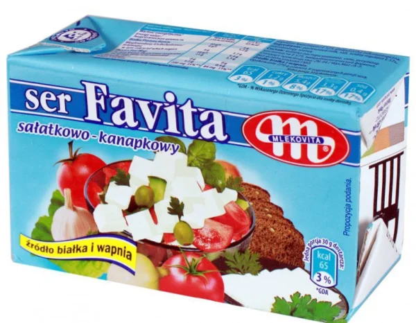 Сир Mlekovita favita фета 270г - 1