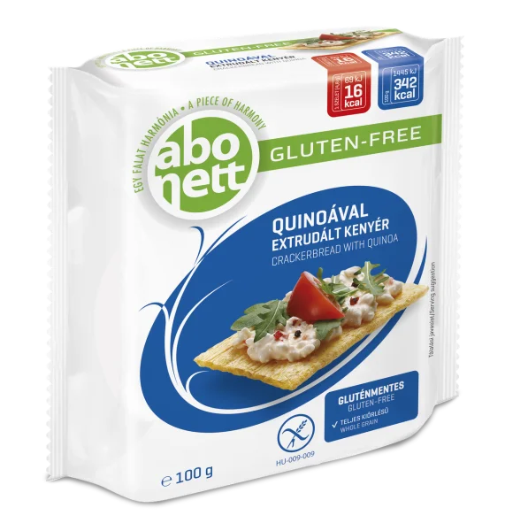 Хлібці рисові Abonett Gluten Free без глютену 100г - 1