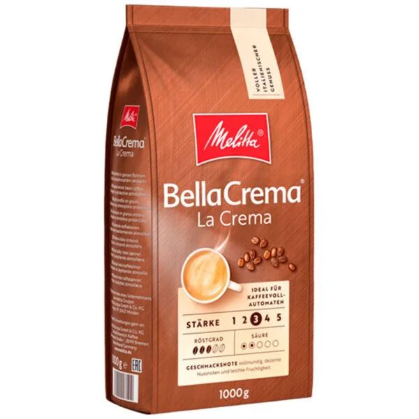 Кава в зернах Melitta bella crema la crema 1кг - 1