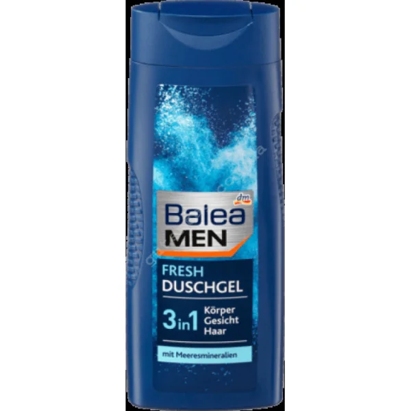 Гель для душу Balea men duschgel fresh 3 in 1 300мл - 1