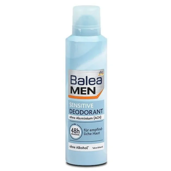 Дезодорант спрей Balea sensitive deospray 200мл - 1