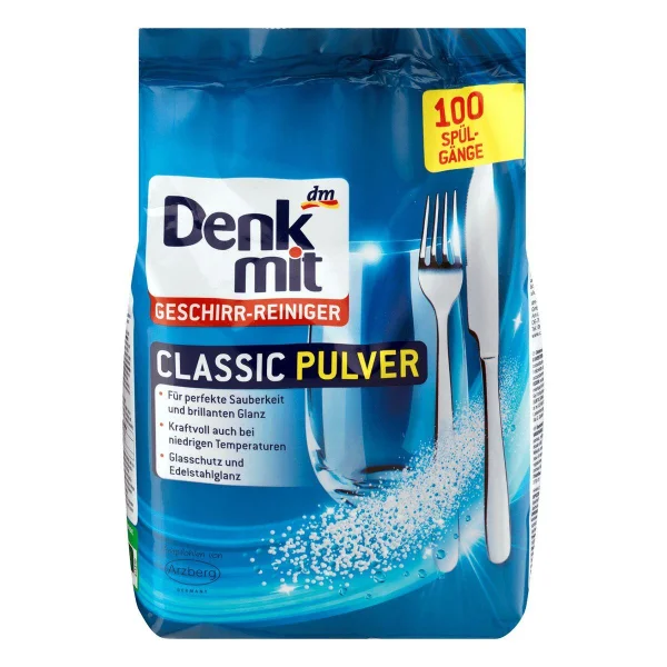 Порошок Denkmit у посудомийну машину denkmit 1100г - 1
