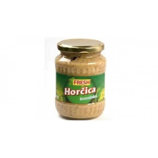 Гірчиця Fresh Horcica Kremzska пікантна 350г - 1