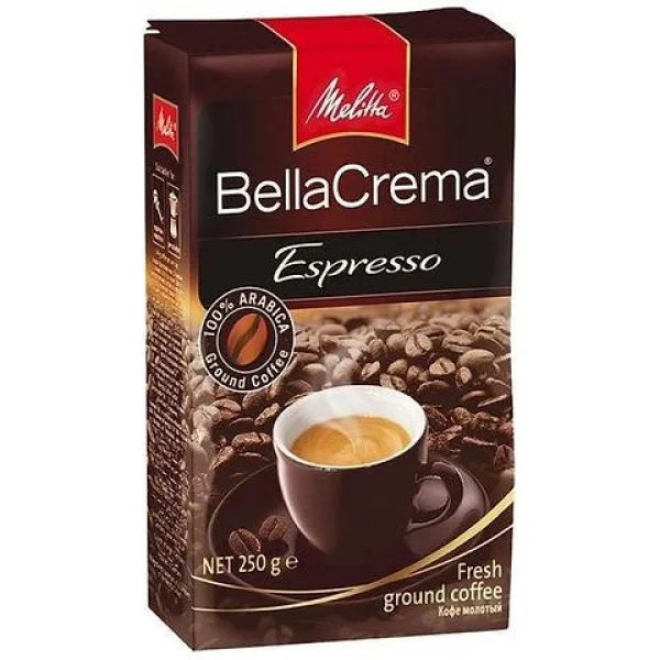 Кава мелена Melitta bellacrema 250г - 1