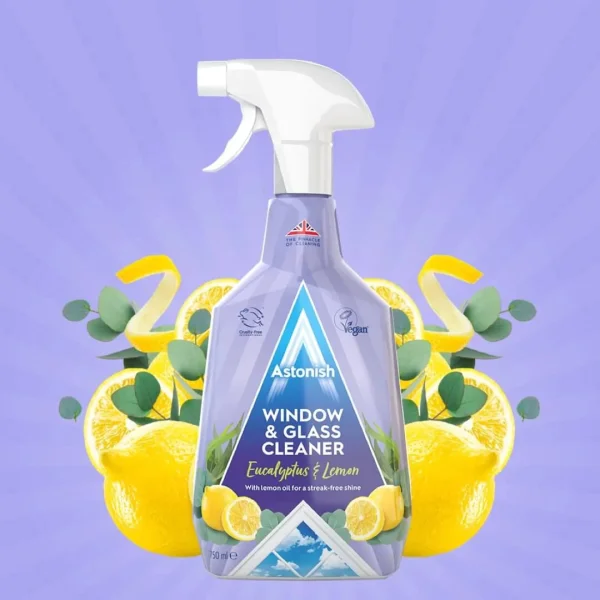 Спрей для вікон і дзеркал Astonish microsoft & glass cleaner 750мл - 1