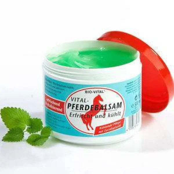 Мазь бальзам з охолоджуючим еффектом Bio-Vital Pferdebalsam 500мл - 1