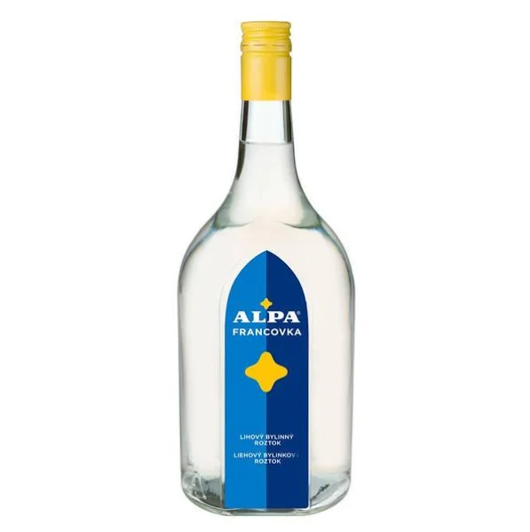 Трав'яний розчин Alpa Francovka Альпа Францовка для Розтирання та інгалювання 1л - 1