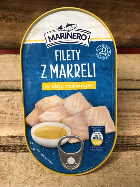 Філе макрелі в олії Marinero 170г - 1