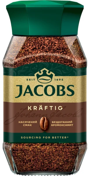 Кава розчинна Jacobs Cronat Kraftig 190г - 1
