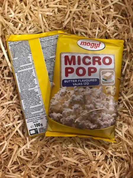Попкорн для мікрохвильової пічки Mogyi з маслом 100г - 1