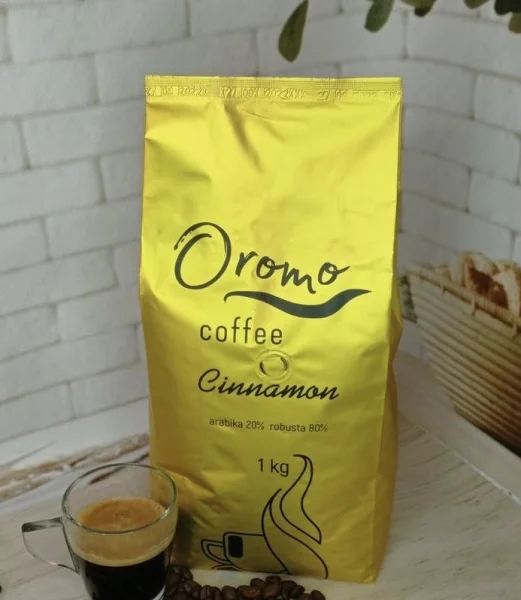 Кава зернова Oroma cinnamon 1кг - 1