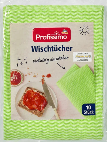 Cерветки для прибирання Denkmit Profissimo Wischtücher поглинальні 10шт - 1