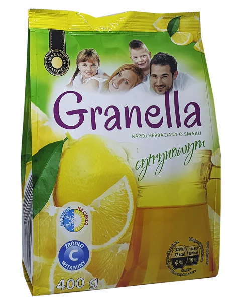 Чай Granella лимон гранульований 50шт 400г - 1