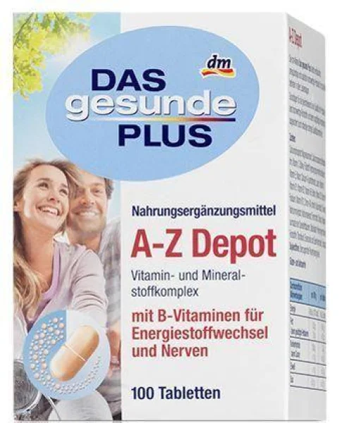 Вітаміни DAS gesunde PLUS az depot 100шт - 1