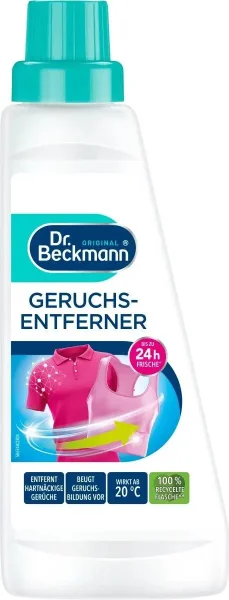 Гель-ополіскувач для прання Dr. Beckmann Geruchsentferner для видалення запаху 500мл - 1