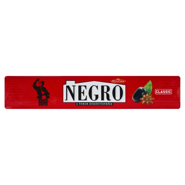 Цукерки Gyori Negro classic мятні льодяники класичні 45г - 1