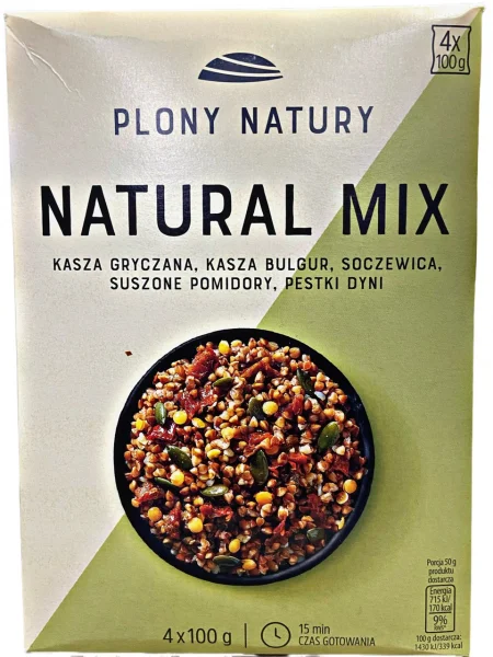 Суміш каш Plony Natury Natural Mix натуральний мікс 400г - 1