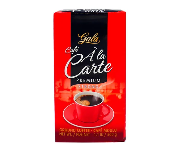 Кава мелена Tchibo Gala Cafe A La Carte Premium Strong 500г - 1
