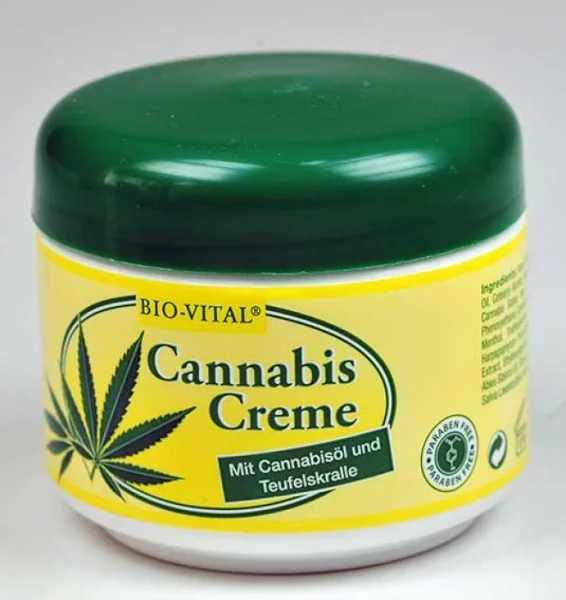 Крем з конопляною олією та Кігтем диявола Bio-Vital Cannabis Creame devils claw 125мл - 1