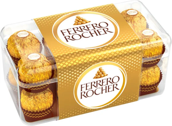 Цукерки Ferrero Rocher Gold Фереро Роше Голд Бокс 200г - 1
