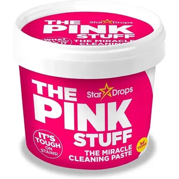 Універсальна паста для чищення Pink Stuff Power Wash star drops miracle cleaning paste 850г - 2