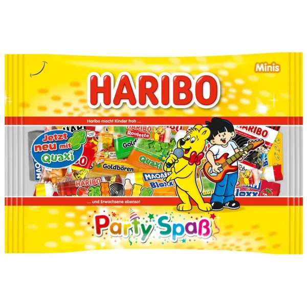 Цукерки желейні Haribo Party Spass Minis ягідний мікс асорті 26шт 425г - 1