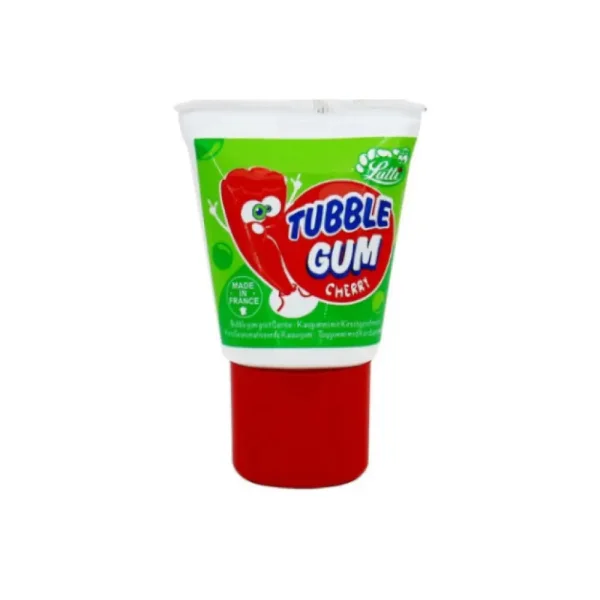 Жуйка рідка в тюбику Lutti Tubble Gum Cherry Стигла Вишня червона 33г - 2