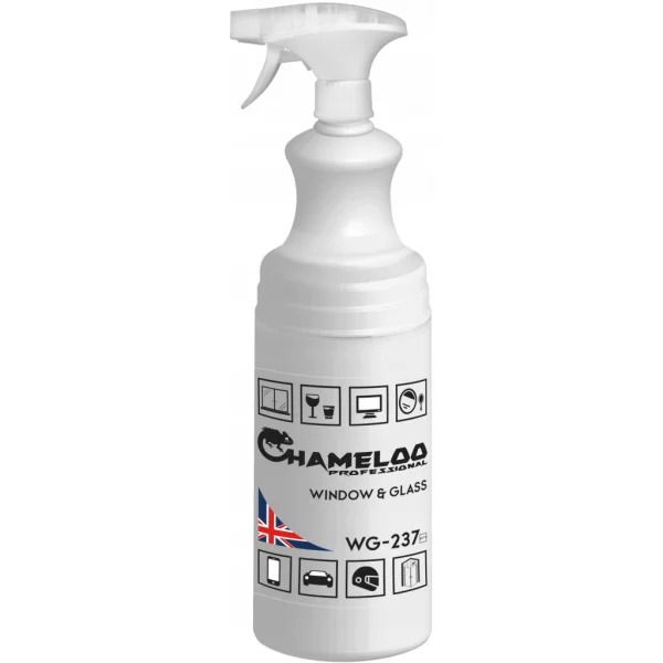 Професійний спрей очищувач для вікон та скла Chameloo Professional Window&Glass smart cleaner WG-237 Смарт 1л - 1
