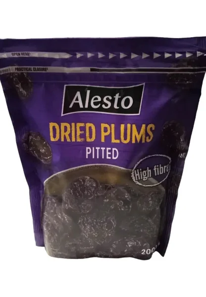 Сливи сушені Alesto Dried plums Pitted чорнослив без кісточок 200г - 1