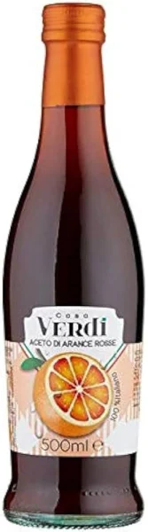 Оцет апельсиновий Casa Verdi Blood Orange Italian Vinegar кровавий апельсин 500мл - 1