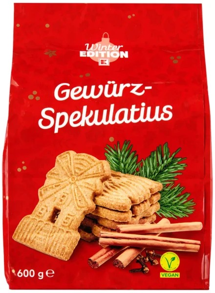 Печиво пісочне з корицею Kaufland Winter Edition Gewurz Spekulatius 600г - 1