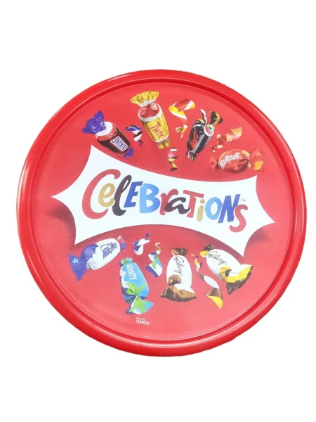 Цукерки шоколадні батончики Подарунок Біг набір Mars Celebrations Mix Big Святкування асорті 550г - 3