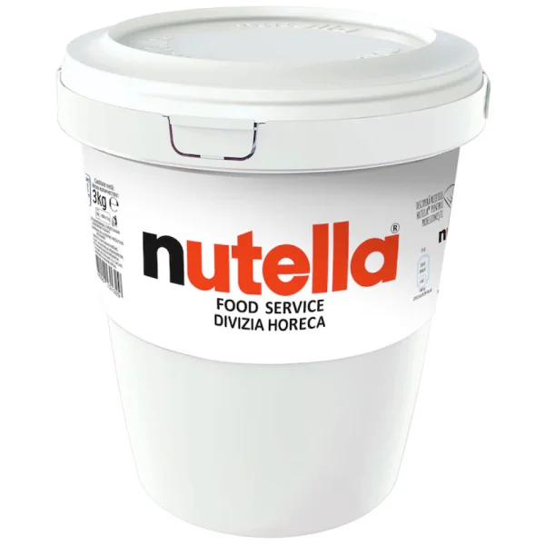 Шоколадна паста Велика Nutella Chocolate Food Service Divizia Horeca Big Pack with hazelnut з Лісовими горіхами Біг пак 3кг - 1