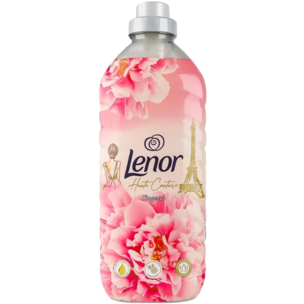 Кондиціонер для білизни з ефірними оліями Lenor Haute Couture lingenue Висока мода от кутюр Геніальний 1200мл - 1