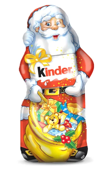 Шоколадна Фігурка Кіндер з молочного шоколаду Kinder Santa Санта 55г - 1