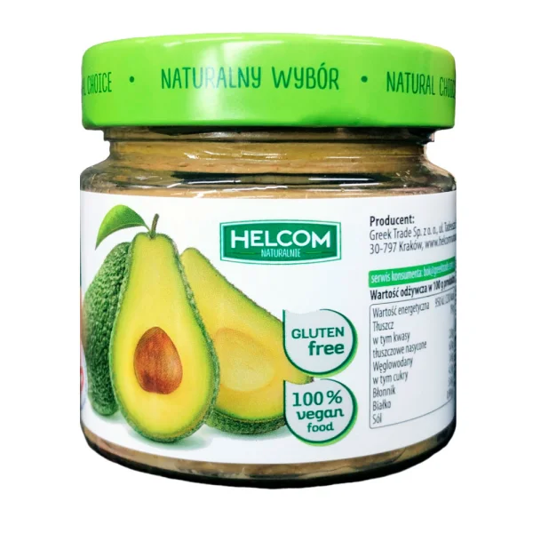 Паста з авокадо і нута Helcom Naturalnie Awokado and chickpea paste Dip діп соус 190г - 2