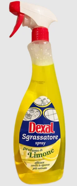 Універсальний спрей проти жиру Dexal Sgrassatore spray Profumo di Limone парфумований Лимон 1л - 1