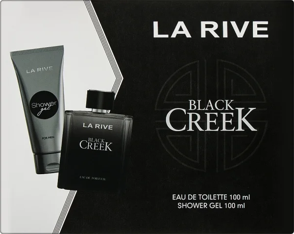 Набір Парфумована вода та Гель для душу La Rive Black Creek 4Men eau de Toilette Чорний струмок чоловічий 200мл - 1
