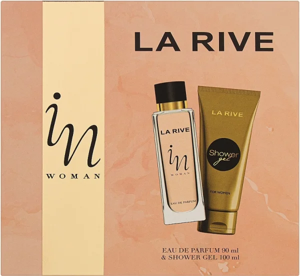 Набір Парфумована вода та Гель для душу Жіночий La Rive In Woman Eau de Parfum Shower Gel Ін Вумен 190мл - 1