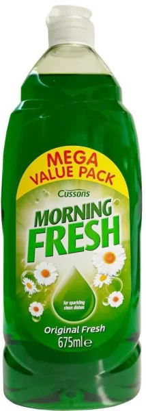 Гель для миття посуду Cussons Morning Fresh Original Fresh SparkleX Блискучий посуд Оригінал 675мл - 1