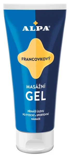Гель для мязів та судин від головних болей Терапевтичний Alpa Francovkovy Masazni Gel Травяний масажний 100мл - 1