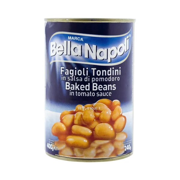 Квасоля Біла запечена Bella Napoli Fagioli Tondini Baked Beans в томатному соусі 400мл - 1