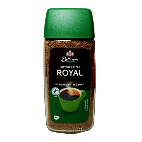 Кава розчинна Bellarom Royal Instant Coffee Беларом Ройял Міцна в гранулах 100порцій 200г - 1