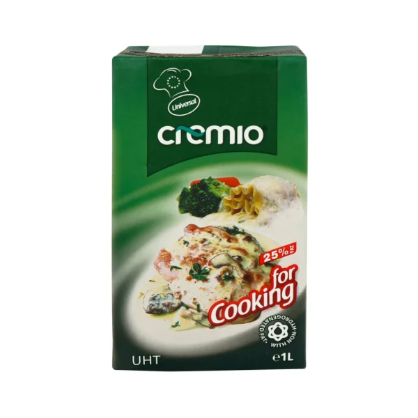 Замінник Вершків на Рослинній основі Cremio Universal for Cooking 25% Креміо Пісний для Приготування іжі 1л - 1