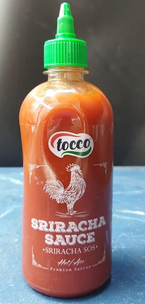 Соус Екстра гострий з дозатором Tocco Sriracha Sause Hot Jalapeno Токко Шрірача з халапеньо Червоний 520г - 2