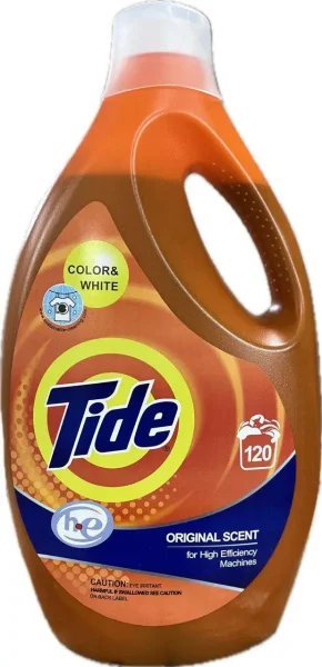 Гель для прання Білих та Кольорових речей Tide Original Scent Color&White Тайд Колор 120прань 5775мл - 1